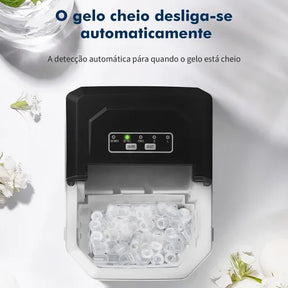 Máquina de Gelo 15kg Automática Profissional BIVOLT (PROMOÇÃO)